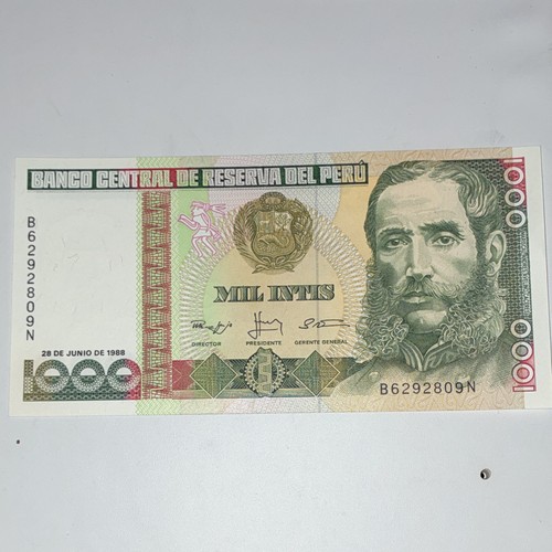 Banconota peru 1000 - banconota,