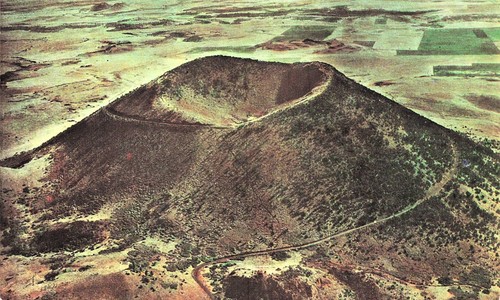 Cartolina capulin volcano - cartolina,