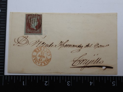Spagna 1855 cuartos majadas - 1855,