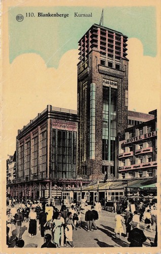 Cartolina epoca blankenberge - cartolina,