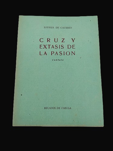 Esther caceres 1937 cruz - de,