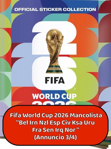 Mancolista figurine fifa world - mancolista,